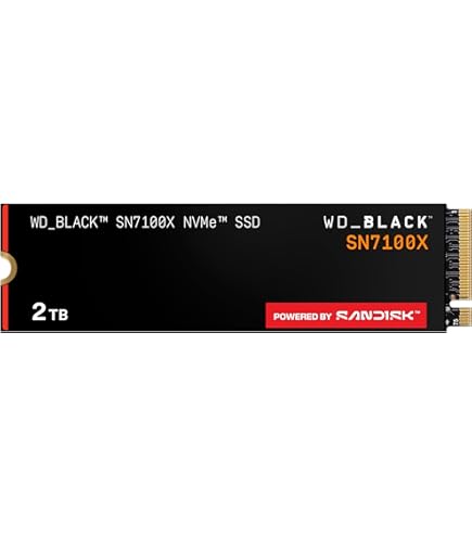 Amazon.com: WD_Black SN7100 2TB NVMe SSD - Gen4 PCIe, M.2 2280, Up